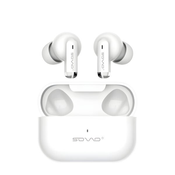 SOVO SBT-912 Mini Pro Wireless Earbuds with Bluetooth V5.3 and Compact Charging Case