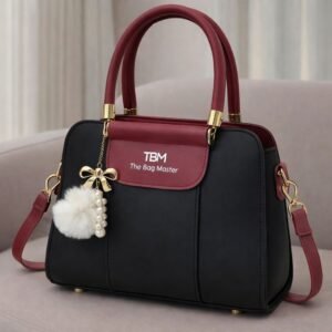 20b98ce1fd0a0be88be98ba6e06759db TBM The Bag Master Luxury Handbag – Elegant Two-Tone Designer Tote for Women