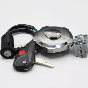 22af194d89f2939d592f2ab2d623a86d Switch Kit for Honda CG125 Computer Key 3 in 1 Set – Ignition Switch, Tank Cap & Side Lock (Single Key Operated)