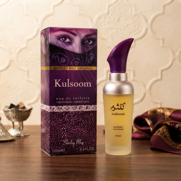 22e4e2e03e5fc5734afae1437ae2bd84 Kulsoom Eau De Toilette For Women By Shirley May 100ml Elegant Long Lasting