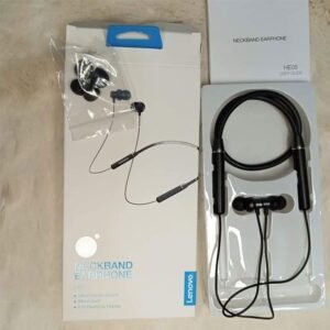2301c4550872c1f83a4d2c1980aa03aa Lenovo HE05 Wireless Neckband Bluetooth Earphones | Sports Handsfree with Mic