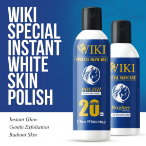 23e6ae1d72cc90669adf341a27ef4a42 WIKI Special Skincare Brighter & 2 In 1 Polish With Peeling Cream – Ultra Whitening