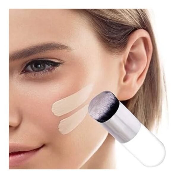254da4608e5483e36d9c4d3d0bd1620c Chubby Pier Foundation Brush Flat Cream Makeup Brushes - Cosmetic Product Designed For Face Care And Daily Makeup Routine (Random Color)