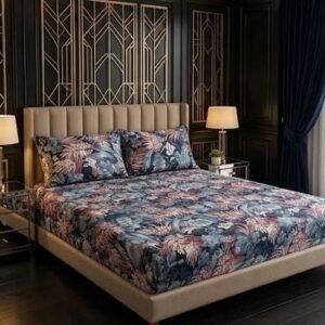 2673db1bdc5f3ba7206b8be02989a873 3D Crystal Cotton 3-piece Bedsheet Set AY0010035