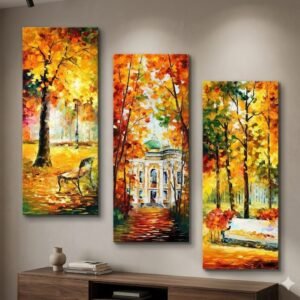 26ca11e7da842da3ca8b85f2a361c16e Set of 3 Decorative Wall Art Canvas Frames – Modern 3 Pcs Wall Frame Set 8x16 Inch
