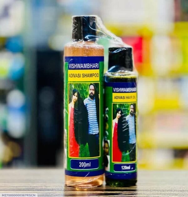26d17975e8eaeb971679600fd89c4068 Adivasi Herbal Hair Oil And Shampoo Deal Pack Of 2 – Natural Hair Care Combo For Strong, Shiny, And Healthy Hair (Oil 100ml + Shampoo 200ml)