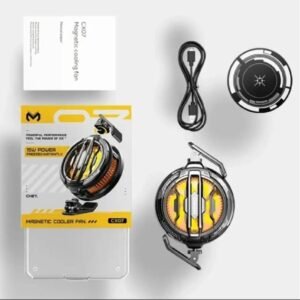 286284ec62dd748a6ad2187220126ce7 MEMO CX07 Magnetic Mobile Phone Cooling Fan 15W RGB Gaming Cooler for Android & iPhone | Silent Semiconductor Cooling Radiator for PUBG, Free Fire & COD Mobile