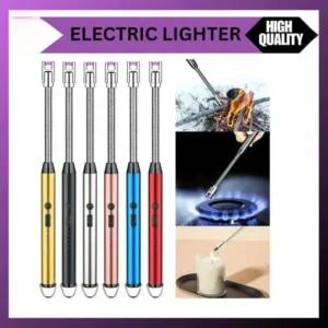2b3d66b003c256125e7b1fd7804d7202 Arc Rechargeable Kitchen Lighter - Ignition Tool Designed For Flame Generation And Daily Cooking Routine - Type C, Metal Body