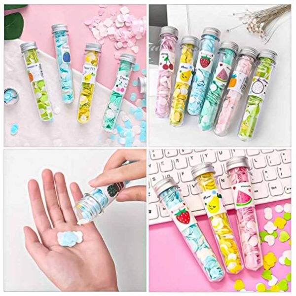 2b3e9285d0336b4ce81badeb3f465949 Portable Mini Paper Soap Sheets in Test Tube Bottle – Travel-Friendly Disposable Handwash Sheets for Kids & Adults | Pocket Soap Flakes for School, Office, Outdoor, Camping & Travel