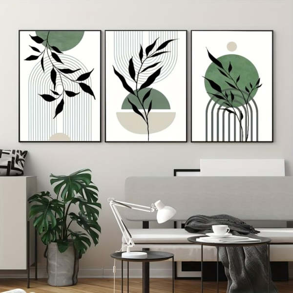 Set of 3 Motivational Quote Wall Art Frames – 8x11" MDF with Sticky Backing