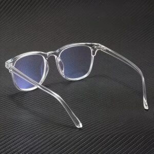 2bb2223186f0acbbc7c1e009ee1a39cf Transparent UV400 Blue Light Blocking Glasses for Men & Women | Clear Lens Computer & Mobile Eyewear | Stylish Unisex Frame with Protective Glasses Box