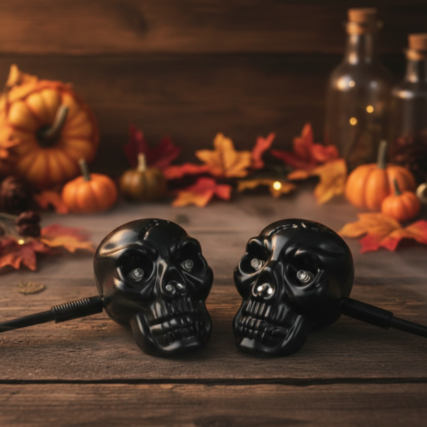 2bc6e6fac5a3d510fa1084b35f374114 Special Decoration Fancy Stylish Skull Shape Motorcycle Indicators