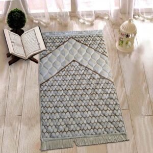 2e289539b1ea57813d0f3b027652dc80 The Velvet Honeycomb Quilted Janamaz prayermat 75x120 cm Design