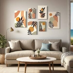 2f7d4ef9acf83e7b8fb7163004948fa0 6pcs Leaf Stickytiles Frames Providing Natural Design Fresh Look Durable Quality Everyday Home Decoration