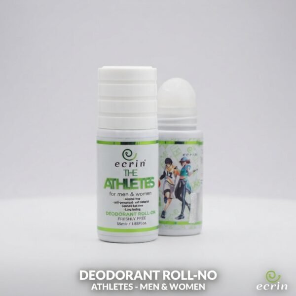 3042e94a57ef560828a2af40e4bd44c6-1 Ecrin The Athletes Deodorant Roll-On For Men And Women - Personal Care Accessory Designed For Personal Freshness And Daily Routine - 55ML