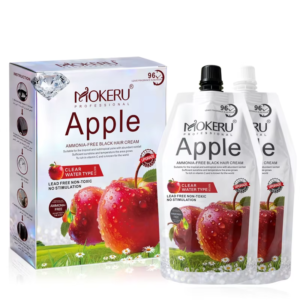 30766de95bbc76a51c0b63091665ddf6 MOKERU Professional Apple Hair Dye | Natural Black Hair Color 500ml + 500ml