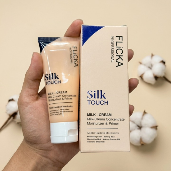 31074ac92a7f2c0e94e9dcdc4e13c4c8 Flicka Silk Touch Milk Cream Concentrate Multi Function Moisturizer And Primer With Aloe Vera And Shea Butter