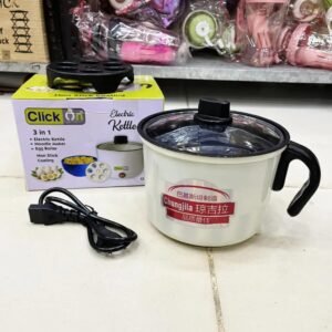3139b3f06173ad65766db0a5dd14ebee Click On 3-in-1 Multi-Functional Electric Kettle – Noodle Maker, Egg Boiler & Hot Pot with Non-Stick Coating