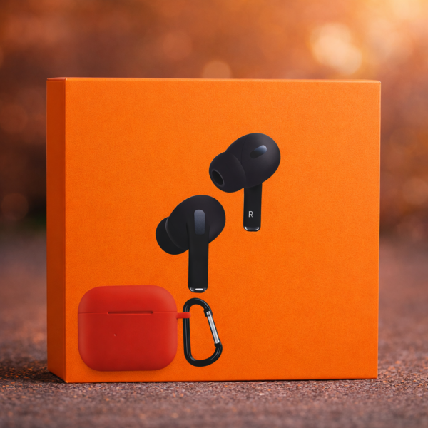 325532282c152e885ad2d8e84266d7ab Pro 2 Wireless Earbuds with Orange Protective Silicon Case – True Wireless Bluetooth Earphones