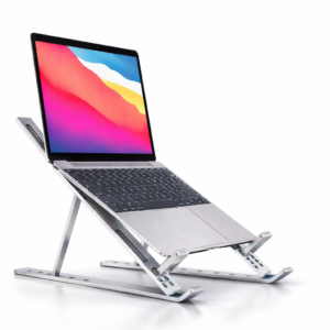 361ff74c23d32f9921af2806992326c7 Premium Aluminum Foldable Adjustable Laptop Stand Ergonomic Portable Laptop Holder for Up to 18 Inch