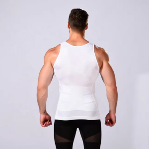 36adbc4f1131ce201f5f2912c4791e3f Men's Slimming Compression Body Shaper Tank Top - Abs Abdomen Waist Trainer Vest - Breathable Muscle Shirt Undershirt for Sports & Daily Wear