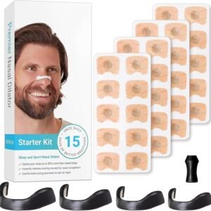 37fd563962cddd69915c4ede00c56a7d Premier Nasal Dilator White Starter Kit – Sleep and Sport Nasal Dilator for 15 Days of Better Breathing & Snoring Relief