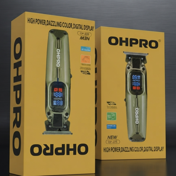 3895cb6303409adbdae4e3547e84efc0 OHPRO OP-225 Professional Hair Trimmer Clipper - Personal Care Product Designed For Grooming And Daily Hygiene Routine