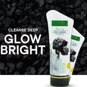 391581e1bc04944698c169fbdc9b956a CHANDO Naturals Foaming Face Wash Charcoal – Deep Cleansing & Blackhead Control