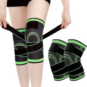 392fdd96b319dfe8dd2af9472d5fbc2d Knee Support Band For Pressure Weaving With 3D Weave Protection Against Injury Pressure Adjustable Knee Support For Men And Women (1 Pc)