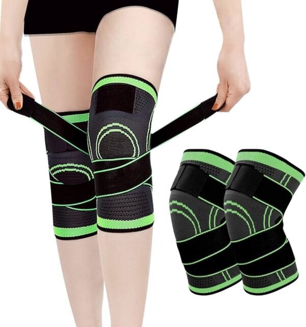 392fdd96b319dfe8dd2af9472d5fbc2d Knee Support Band For Pressure Weaving With 3D Weave Protection Against Injury Pressure Adjustable Knee Support For Men And Women (1 Pc)