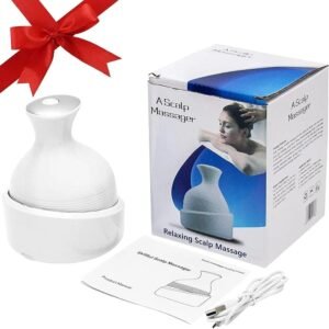 39709795f0af5e8d60aea479870d7b1a Rechargeable Head & Body Kneading Massager | 4 Speed Modes | Waterproof | 3D Deep-Kneading | Type-C Portable