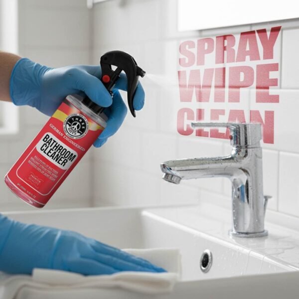 3f38d843e3228cf7a8bbc7d4dbec8600 Three Guys Bathroom Cleaner 250ml Powerful Germ Killing Soap Scum Remover With Streak Free Shine