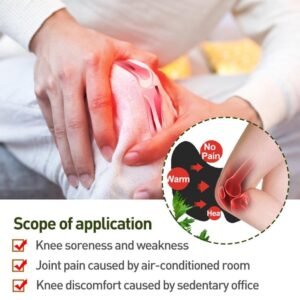 40ec5ef1b7736ab6e8664e51c3f50168 Herbal Knee Pain Relief Patch – Heat Therapy For Joint & Muscle Comfort, Natural Ingredients (Pack Of 10 Pcs)