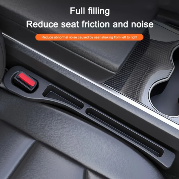 412e418ffe9eacc2529cfcfafdac6f68 Universal Car Seat Gap Filler Organizer 2 PCS – PU Leather Car Seat Storage Box | Waterproof Auto Interior Pocket | Anti-Drop Gap Plug for Phone, Coins, Keys