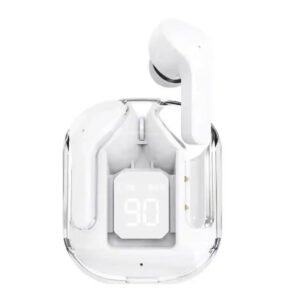Air 31 Original Wireless Earbuds Bluetooth Earphones - Transparent HIFI Headphones With LED Power Digital Display And Stereo Sound (Random Color)