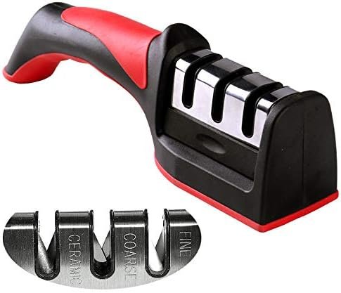 41sOoWZREiL._AC_ 3-in-1 Knife Sharpener With Fruit And Meat Knife Peeler.3-Stage Diamond Coated Knife Sharpener,Kitchen Helper Three-piece Knife Sharpener Set With a Knife Ceramic peeler