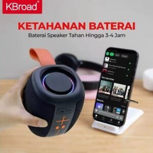 431a6c7ec1c6e10bf265d97a38a001be KTS-2310 Waterproof RGB Bluetooth Speaker – Portable Outdoor Wireless Speaker with Deep Bass & LED Light Up Display