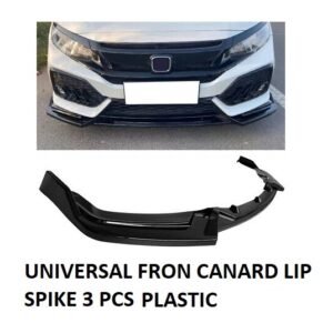 44d26567fda89a8354717447cc68b788 Universal Front Canard Lip – 3 Pcs Plastic Car Spoiler Kit