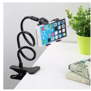 45644a0faa3f66b051a61fd80aa74d3e Flexible Snake Mobile Stand – Adjustable Lazy Phone Holder for Desk, Bed & Table | Random Color