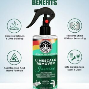 Limescale Remover – Foaming Cleaner & Hard Water Descaler | THREE GUYS - German Engineered (250)