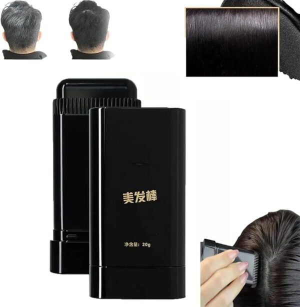 Hair Color Stick Instant Root Touch-Up - Portable Solution For Quick And Easy Gray Hair Coverage And Temporary Root Concealing (20g)