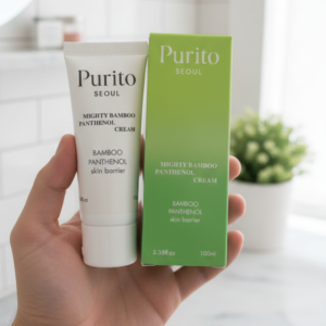 47f1299cdaba6b3f382ee15656a14720 Purito Seoul Mighty Bamboo Panthenol Cream Smooth Hydration Gentle Care Easy Absorption - 100ML