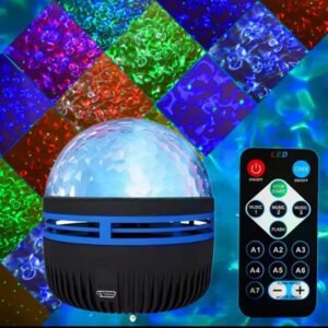 USB Galaxy Projector Aurora 5V Night Light 360° Rotating RGB light
