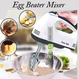 7-Speed Electric Hand Mixer / Egg Beater – Multi-Speed Handheld Mixer for Baking & Kitchen Use