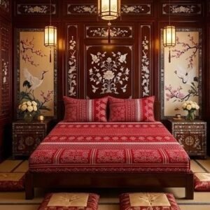 4a7738a03ae13b046a08197d92dd1cc2 3D Crystal Cotton 3-piece Bedsheet Set AY0010049