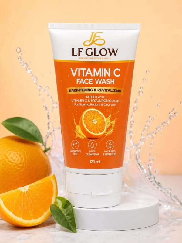 4aa16ff453658ee77f726c24a4e886b7 LF GLOW Vitamin C Face Wash - Brightening & Revitalizing (120 ml)
