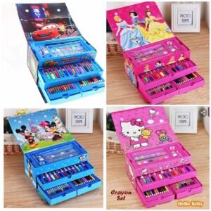 54 Pcs Color Kit - Art Accessory Designed For Creative Drawing And Daily Craft Routine (Random Colour)