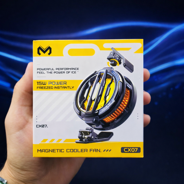 4e94bd1cc744afdc15b0a6b5dda47d68 MEMO CX07 15W Magnetic Cooler Fan for Mobile Gaming – Powerful Performance