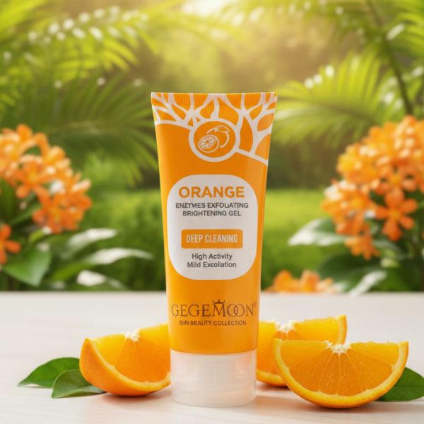 4fa6d25c409db2e14f3ae9e6b6803d17 Gegemon Orange Enzymes Exfoliating Brightening Gel – Deep Clean, Smooth Skin, Remove Dead Cells, Instant Glow & Even Tone Face Gel