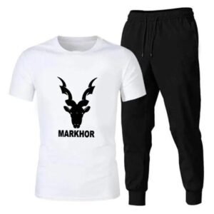 50a6b32a5fe71c84139c66e02fe89766 Premium Micro Men’s Tracksuit Markhor Print Comfortable Sportswear For Gym Workout Training And Daily Wear